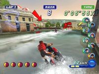 une photo d'Ã©cran de Wave Race Blue Storm sur Nintendo Gamecube